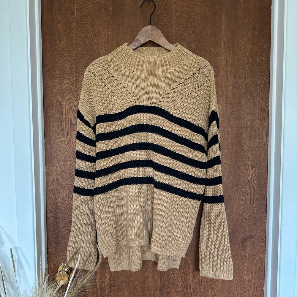 Old Navy mock neck knit sweater